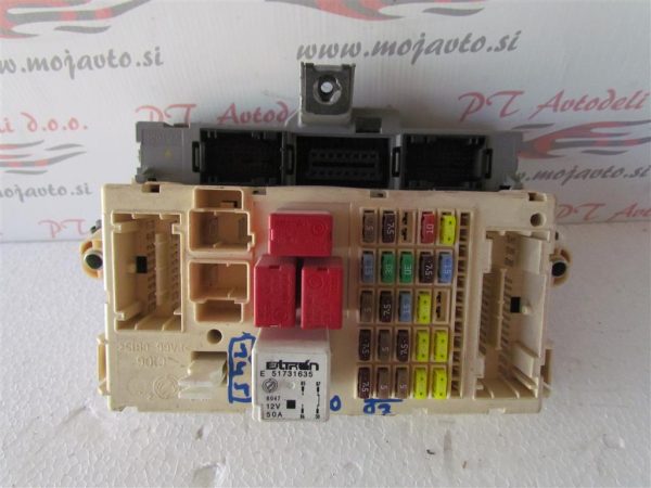 FIAT BRAVO L.07, VAROVALKE Z ELEKTRONIKO