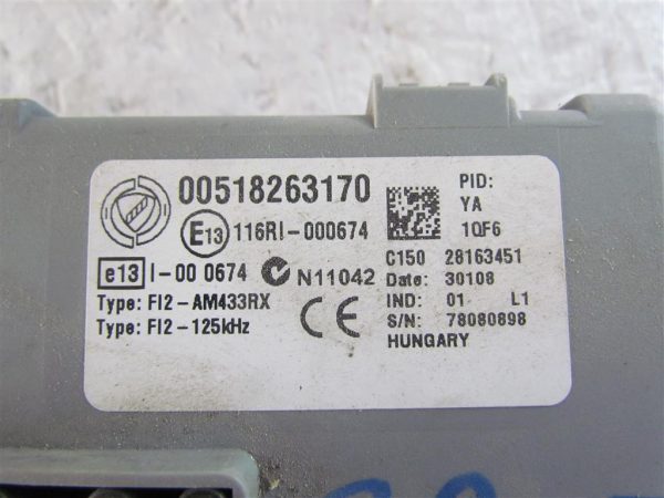 FIAT G.PUNTO L.08, VAROVALKE Z ELEKTRONIKO