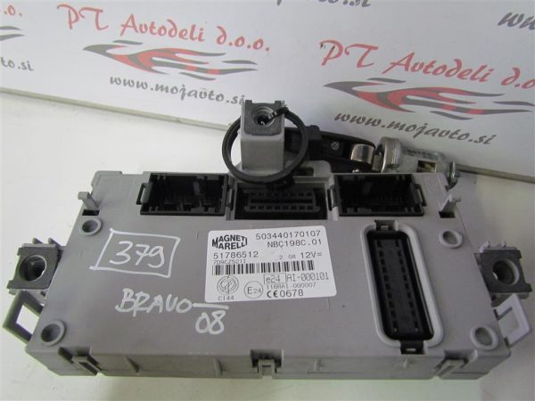 FIAT BRAVO L.08, VAROVALKE Z ELEKTRONIKO
