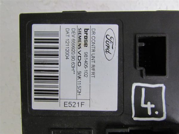 FORD FOCUS L.08, MOTORČEK ZA DVIG STEKLA, PREDNJI DESNI - Image 2