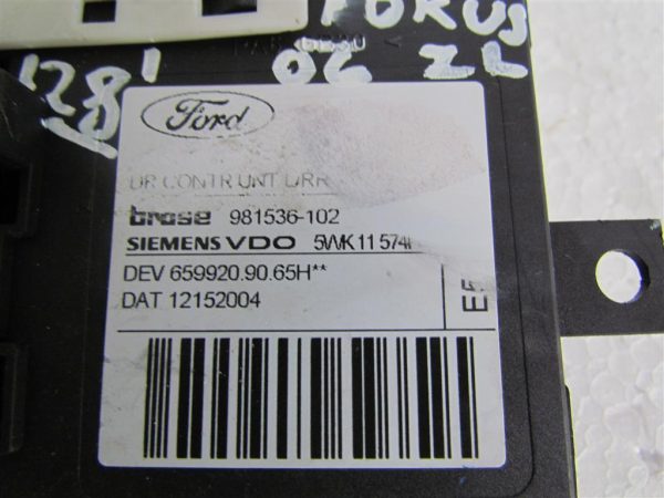 FORD FOCUS L.06, MOTORČEK ZA DVIG STEKLA, ZADNJI LEVI - Image 2