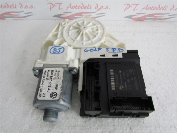 VW GOLF 5 L.07, MOTORČEK ZA DVIG STEKLA, PREDNJI DESNI