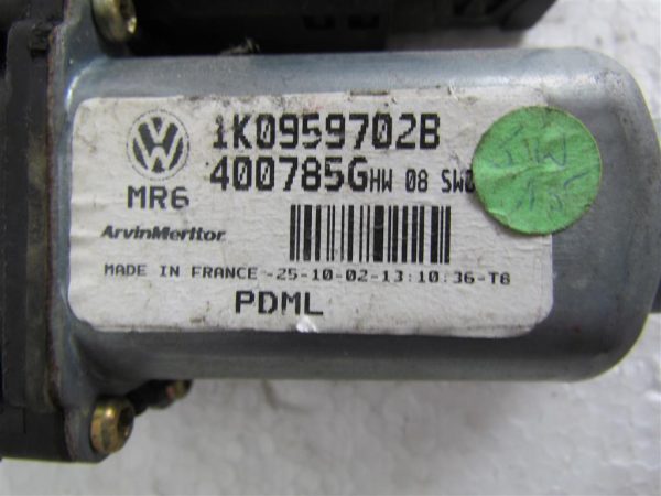VW TOURAN L.07, MOTORČEK ZA DVIG STEKLA, PREDNJI DESNI - Image 3