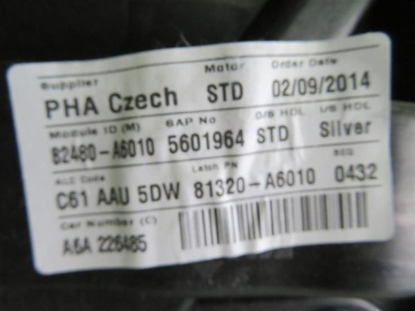 HYUNDAI I30 L.15, MEHANIZEM ZA DVIG STEKLA, PREDNJI DESNI - Image 3