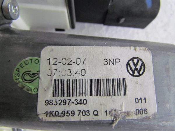 VW GOLF 5 SW L.07, MOTORČEK ZA DVIG STEKLA, ZADNJI LEVI - Image 2