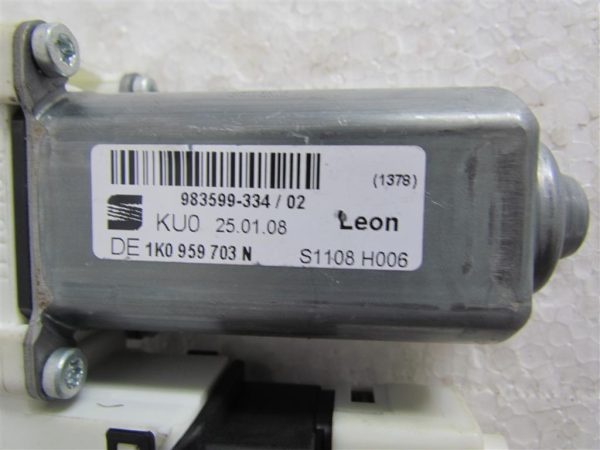 SEAT LEON L.08, MOTORČEK ZA DVIG STEKLA, ZADNJI LEVI - Image 2