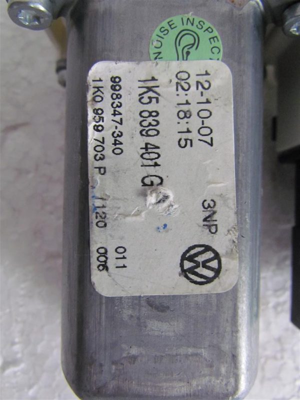 VW JETTA L.09, MOTORČEK ZA DVIG STEKLA, ZADNJI LEVI - Image 2
