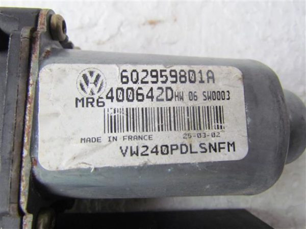 VW POLO L.07, MOTORČEK ZA DVIG STEKLA, PREDNJI DESNI - Image 2
