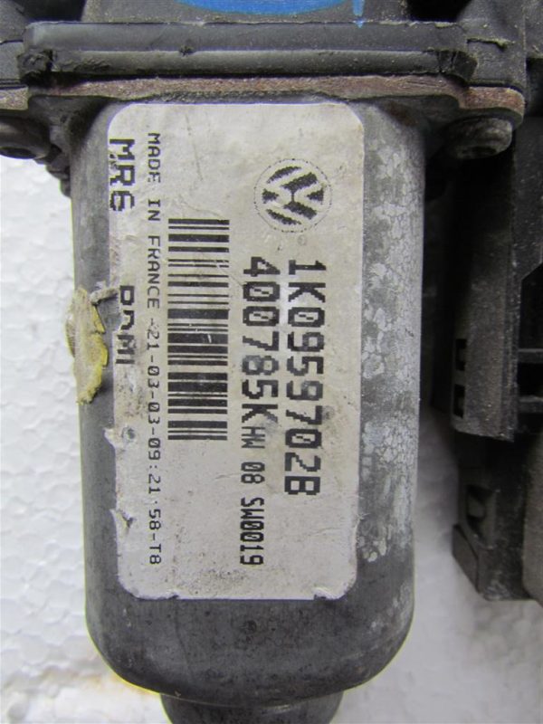 VW TOURAN L.04, MOTORČEK ZA DVIG STEKLA, PREDNJI DESNI - Image 2