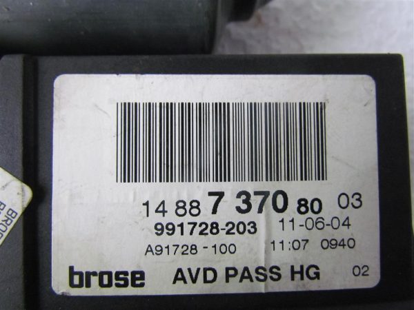PEUGEOT 807 L.04, MOTORČEK ZA DVIG STEKLA, PREDNJI DESNI - Image 2