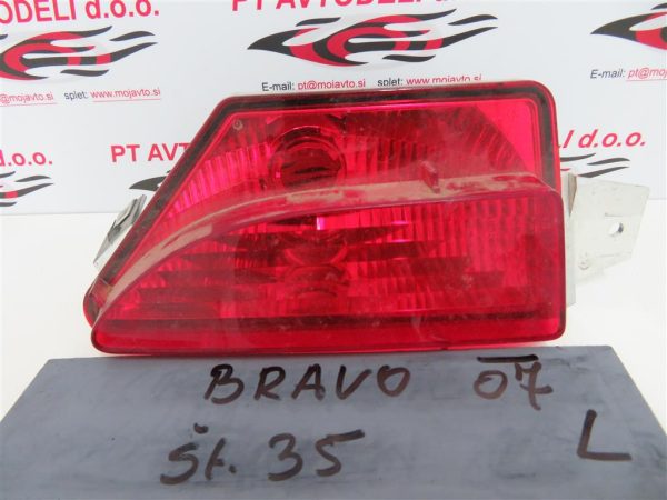 FIAT BRAVO L.08, ZADNJE MEGLENKE IN VZRATNE LUČI, ZADNJA LEVA