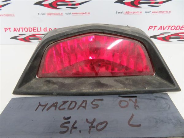 MAZDA 5 L.07, ZADNJE MEGLENKE IN VZRATNE LUČI, ZADNJA LEVA