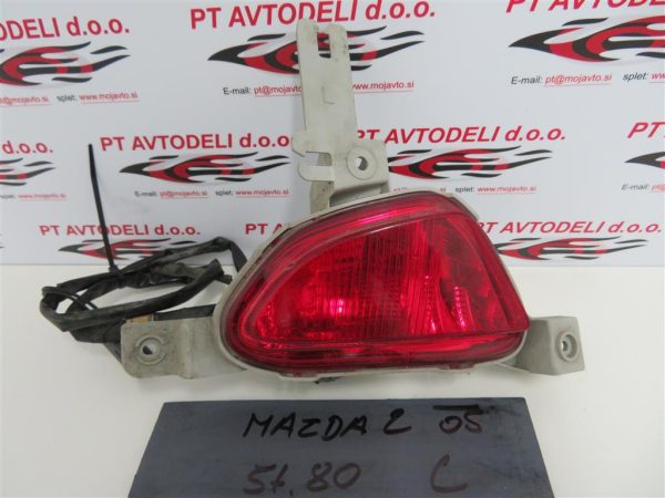 MAZDA 2 L.05, ZADNJE MEGLENKE IN VZRATNE LUČI, ZADNJA LEVA