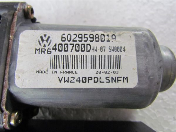 VW POLO L.07, MOTORČEK ZA DVIG STEKLA, PREDNJI DESNI - Image 2