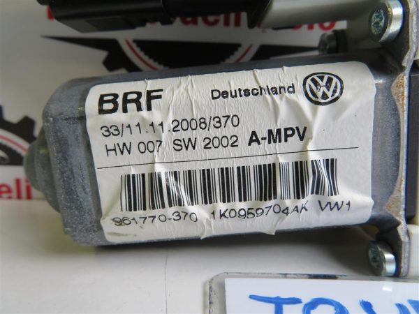 VW TOURAN L.08, MOTORČEK ZA DVIG STEKLA, ZADNJI DESNI - Image 3
