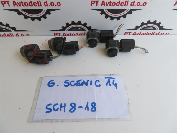 RENAULT GRAND SCENIC L.14, ZADNJI PARKIRNI SENZOR