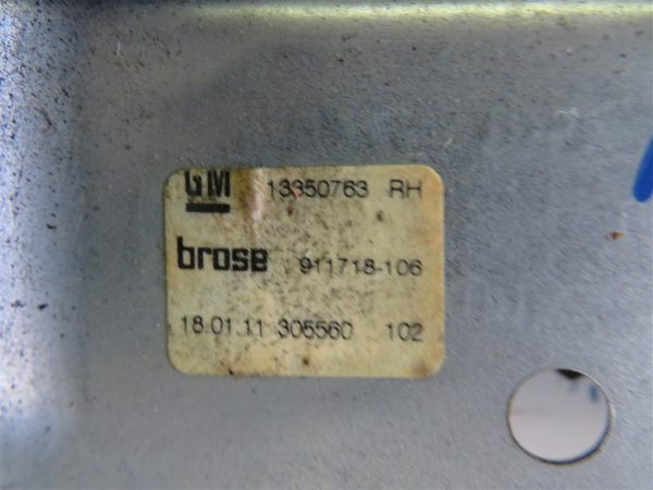 OPEL ASTRA SW L.11, MEHANIZEM ZA DVIG STEKLA, ZADNJI DESNI - Image 2