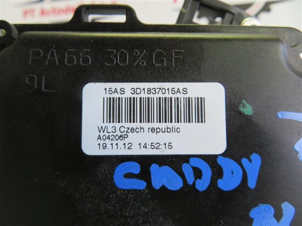 VW CADDY L.10, KLJUČAVNICA VRAT, PREDNJA LEVA - Image 3