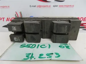 FIAT SEDICI L.08, STIKALA DVIG STEKLA