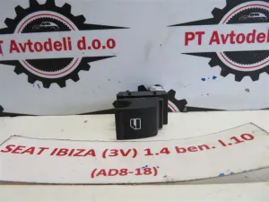 SEAT IBIZA L.10, ENOJNO STIKALO ZA DVIG STEKLA, PREDNJE DESNO