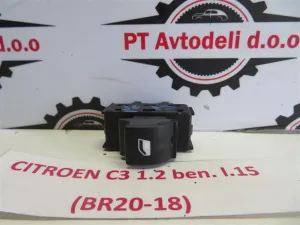 CITROEN C3 L.15, ENOJNO STIKALO ZA DVIG STEKLA