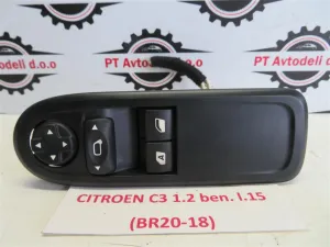 CITROEN C3 L.15, STIKALA ZA DVIG STEKEL