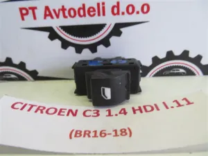 CITROEN C3 1.4 HDI L.11, ENOJNO STIKALO ZA DVIG STEKLA