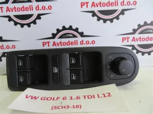 VW GOLF 6 1.6 TDI L.12, STIKALA ZA DVIG STEKEL