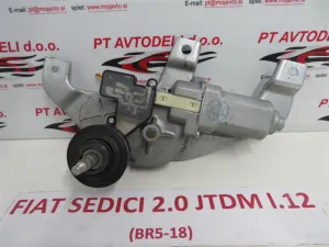 FIAT SEDICI L.12, MOTORČEK ZADNJEGA BRISALCA