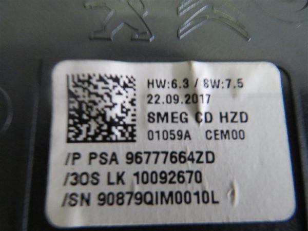 PEUGEOT 308 L.18, RADIO- ORIGINAL - Image 3