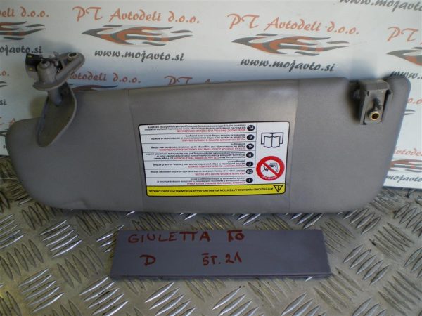 ALFA ROMEO GIULIETTA L.10, PREDNJI DESNI SENČNIK - Image 2