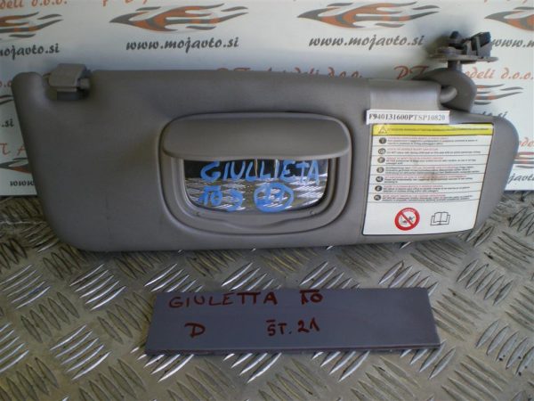 ALFA ROMEO GIULIETTA L.10, PREDNJI DESNI SENČNIK