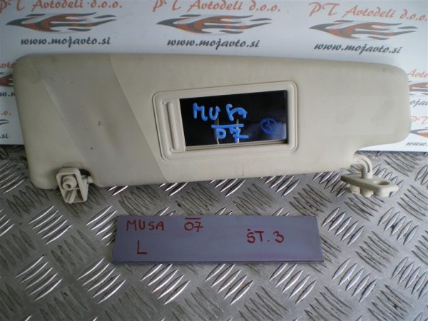LANCIA MUSA L.07, PREDNJI LEVI SENČNIK