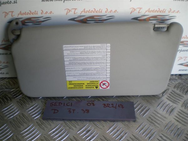 FIAT SEDICI L.07, PREDNJI DESNI SENČNIK - Image 2