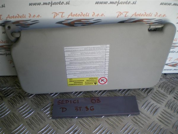 FIAT SEDICI L.08, PREDNJI DESNI SENČNIK - Image 2