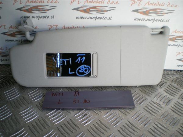 ŠKODA YETI L.11, PREDNJI LEVI SENČNIK