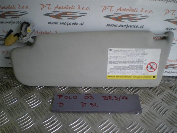 VW POLO L.09, PREDNJI DESNI SENČNIK - Image 2