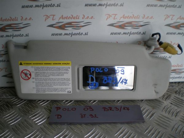 VW POLO L.09, PREDNJI DESNI SENČNIK