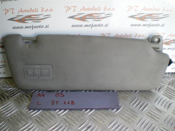AUDI A4 L.03, PREDNJI LEVI SENČNIK - Image 2