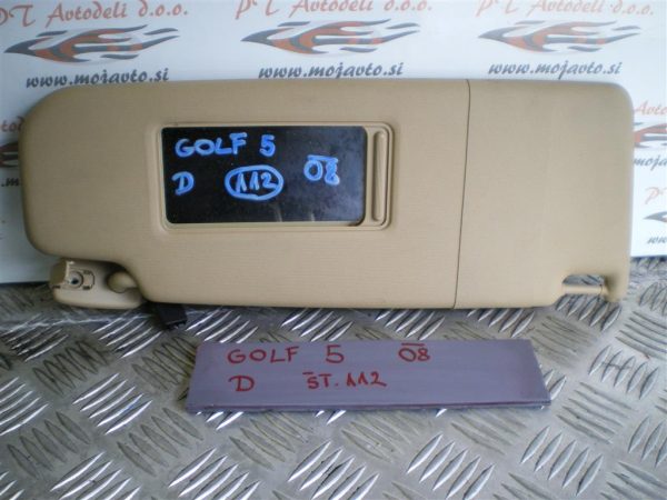 VW GOLF 5 L.08, PREDNJI DESNI SENČNIK