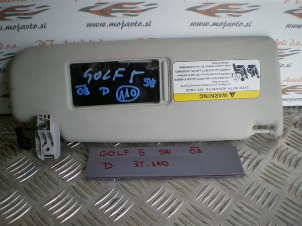 VW GOLF 5 SW L.08, PREDNJI DESNI SENČNIK