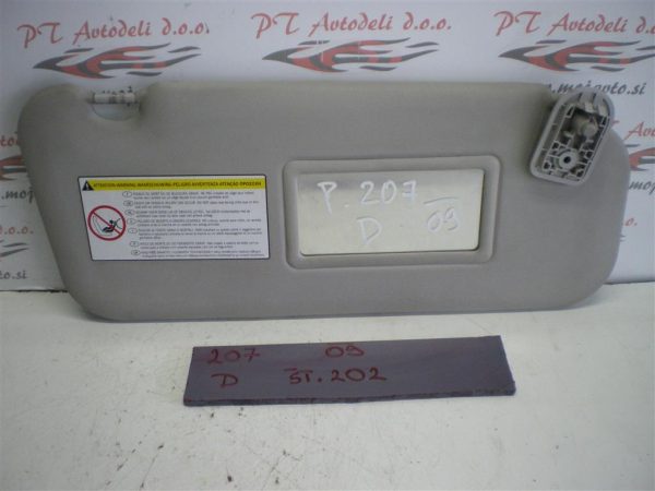 PEUGEOT 207 L.09, PREDNJI DESNI SENČNIK