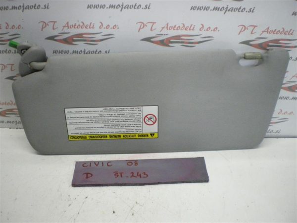 HONDA CIVIC L.08, PREDNJI DESNI SENČNIK - Image 2