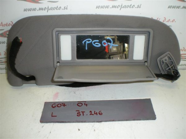 PEUGEOT 607 L.04, PREDNJI LEVI SENČNIK