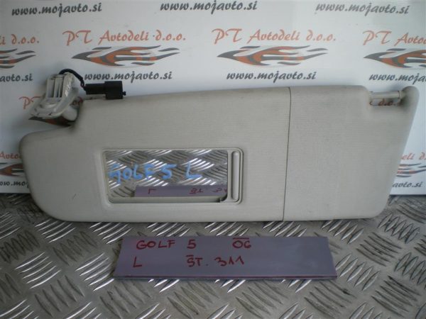VW GOLF 5 L.06, PREDNJI LEVI SENČNIK