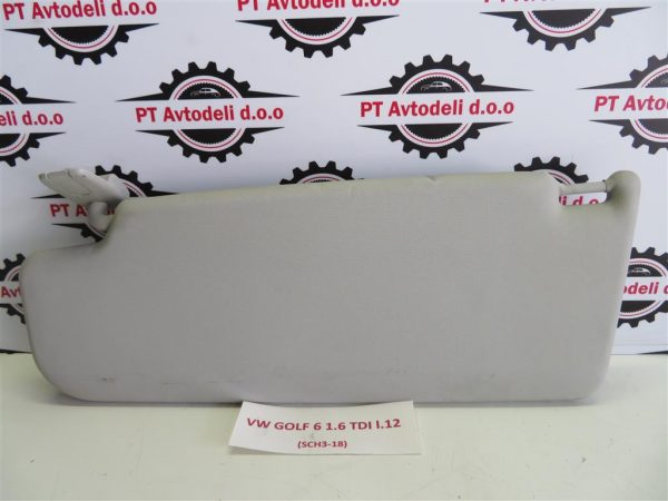 VW GOLF 6 1.6 TDI L.12, SENČNIK, DESNI - Image 2