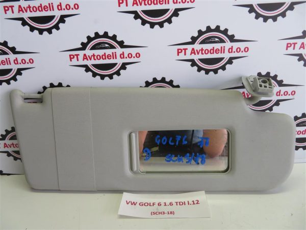 VW GOLF 6 1.6 TDI L.12, SENČNIK, DESNI