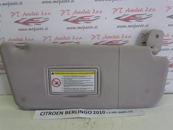 CITROEN BERLINGO 1.6 HDI L.10, SENČNIK DESNI