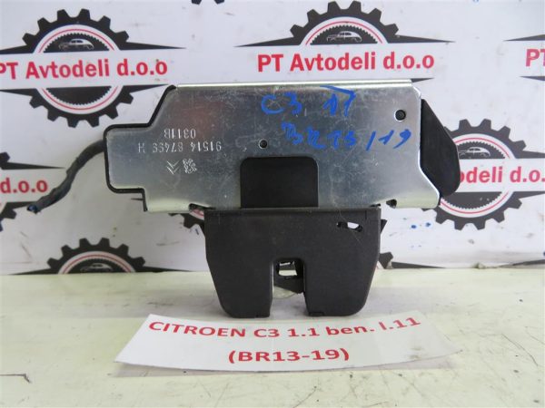 CITROEN C3 L.11, KLJUČAVNICA POKROVA PRTLJAGE