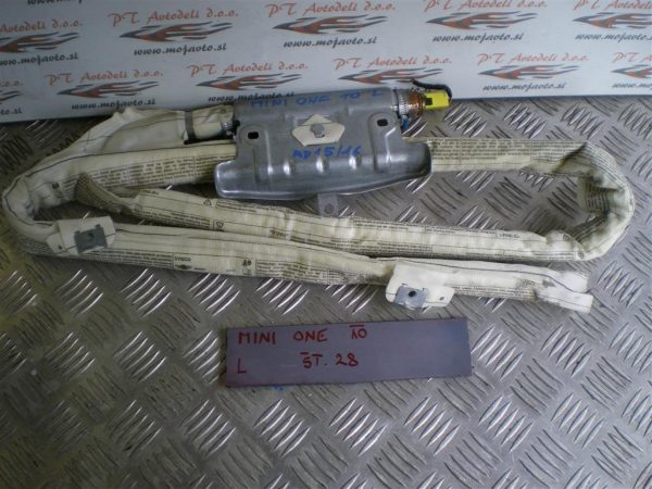 MINI ONE L.10, STREŠNI AIRBAG, LEVI